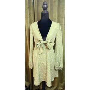 Ambition light green dress